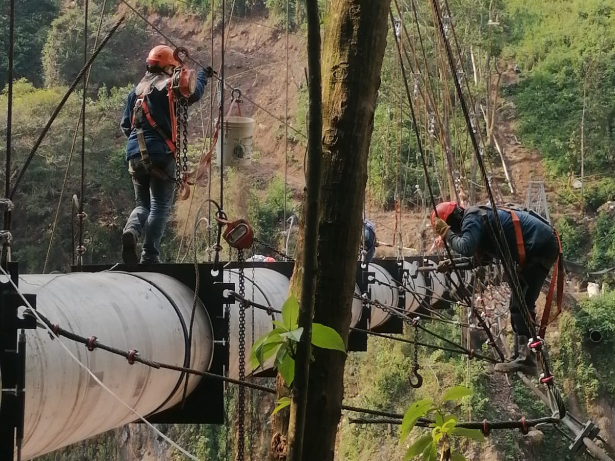 A un paso de entrar en servicio: viaducto 3 del acueducto supera pruebas