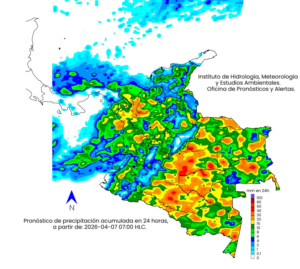 ¿Seguirán las lluvias? Esto dice el pronóstico del 6 al 10 de abril 2