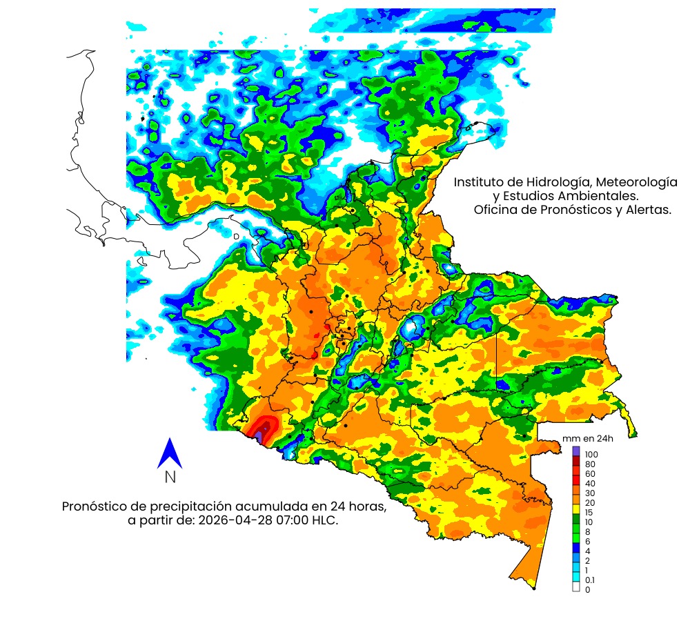 Lluvias en el Meta y gran parte del país marcarán la semana, advierte el Ideam 3