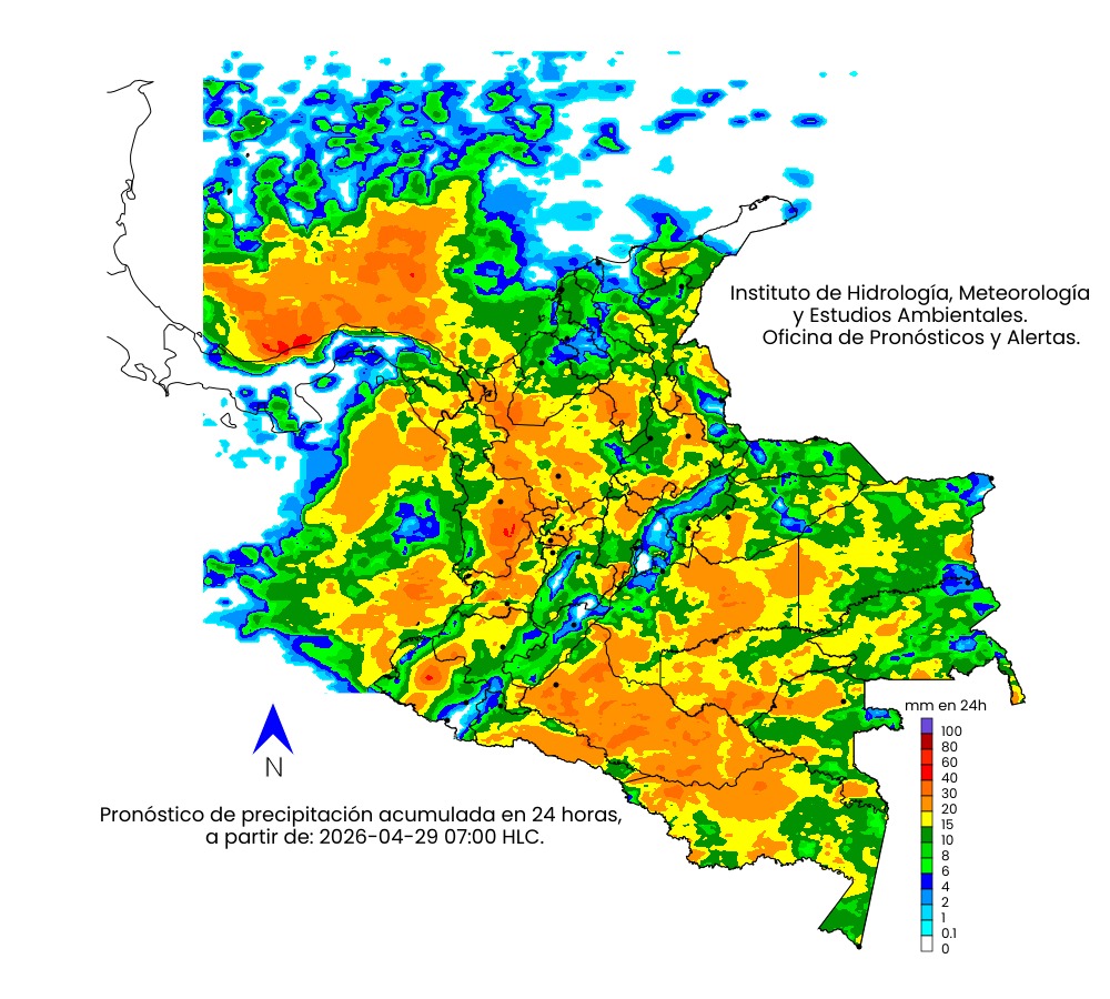 Lluvias en el Meta y gran parte del país marcarán la semana, advierte el Ideam 4