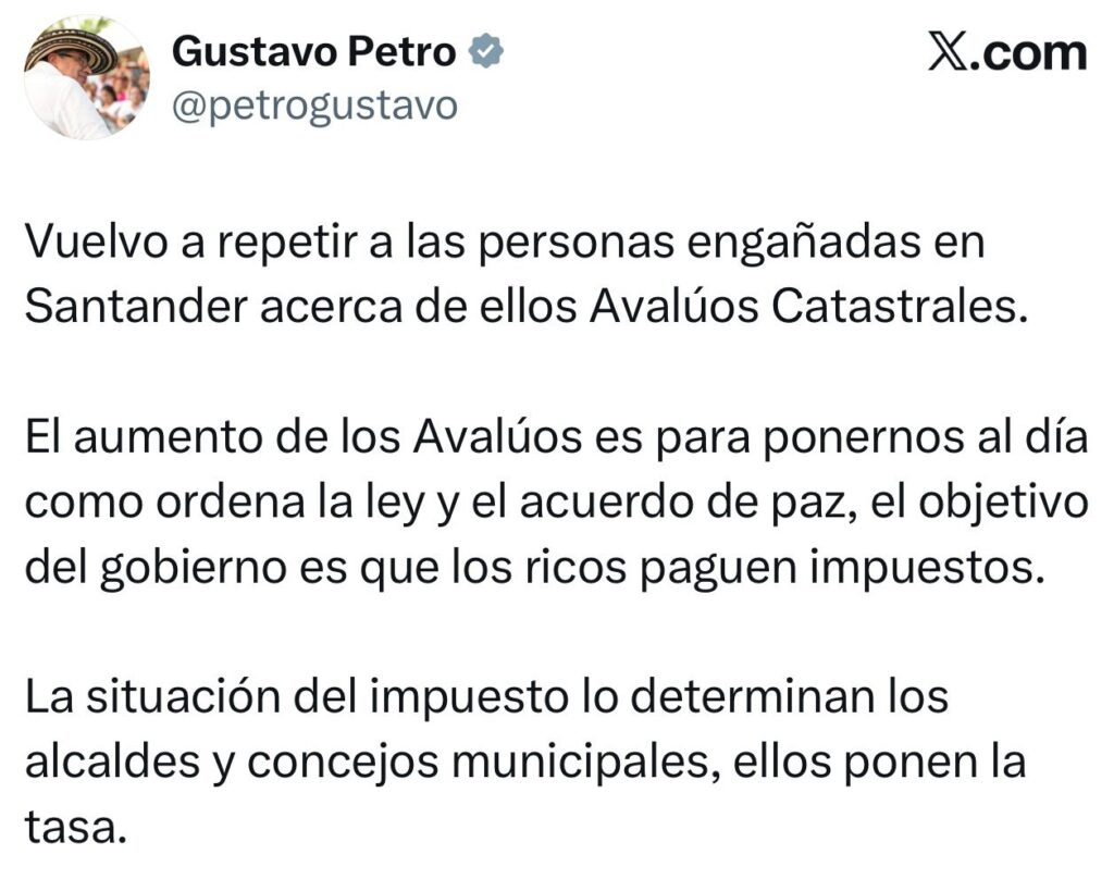‘No somos subalternos del presidente’, Rafaela Cortés, tras choque con Petro por el impuesto predial 2 ‘No somos subalternos del presidente’, Rafaela Cortés, tras choque con Petro por el impuesto predial 2