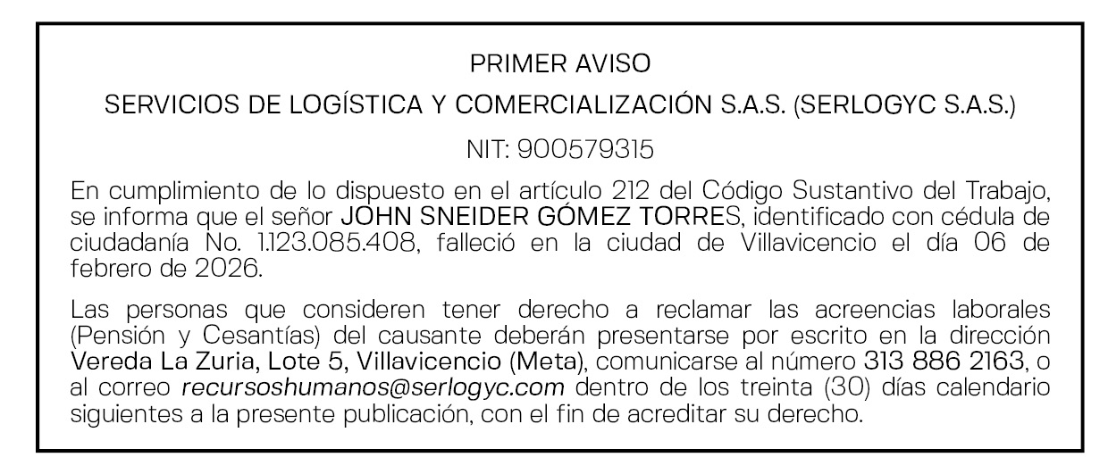 SERLOGYC - JHON SNEIDER GOMEZ 1