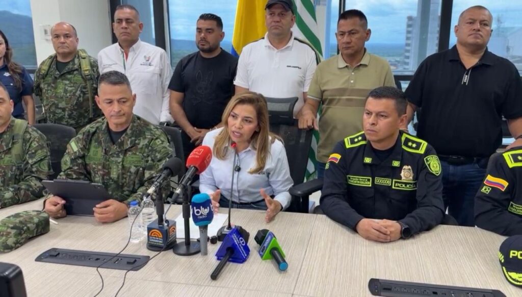 “La recompensa aumentó a $100 millones”: Rafaela Cortés tras consejo de seguridad por crimen en Cubarral