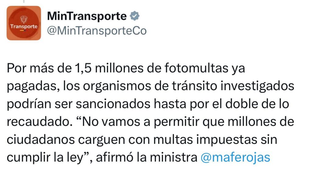 Villavicencio aparece en investigación por fotomultas pese a suspensión del sistema desde 2020 2 Villavicencio aparece en investigación por fotomultas pese a suspensión del sistema desde 2020 2