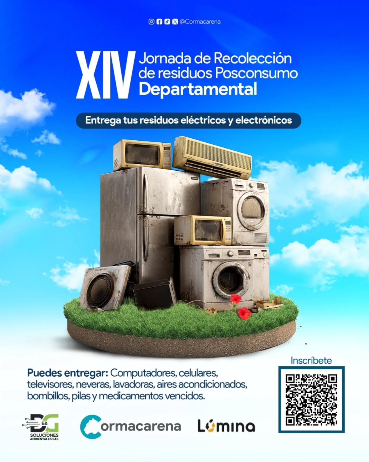 Inició jornada de recolección de residuos posconsumo en 17 municipios del Meta 1