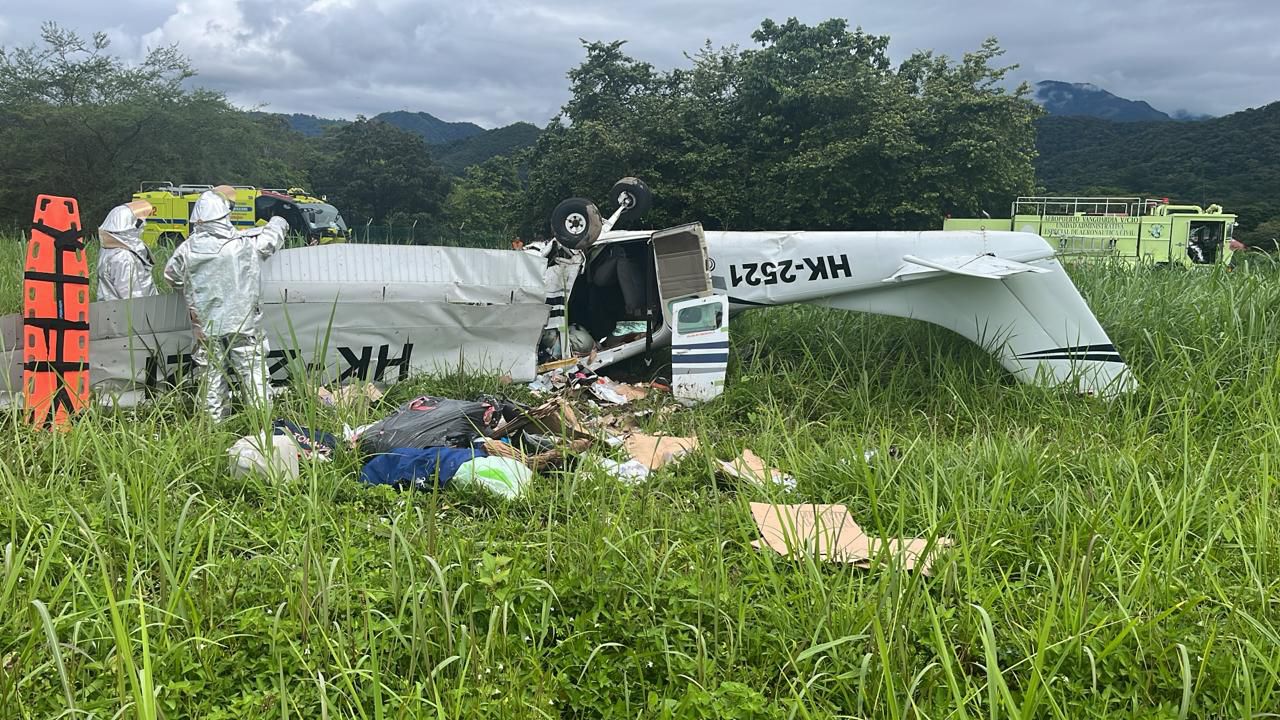 Emergencia aérea en Villavicencio: reportan víctimas tras accidente de avioneta 2