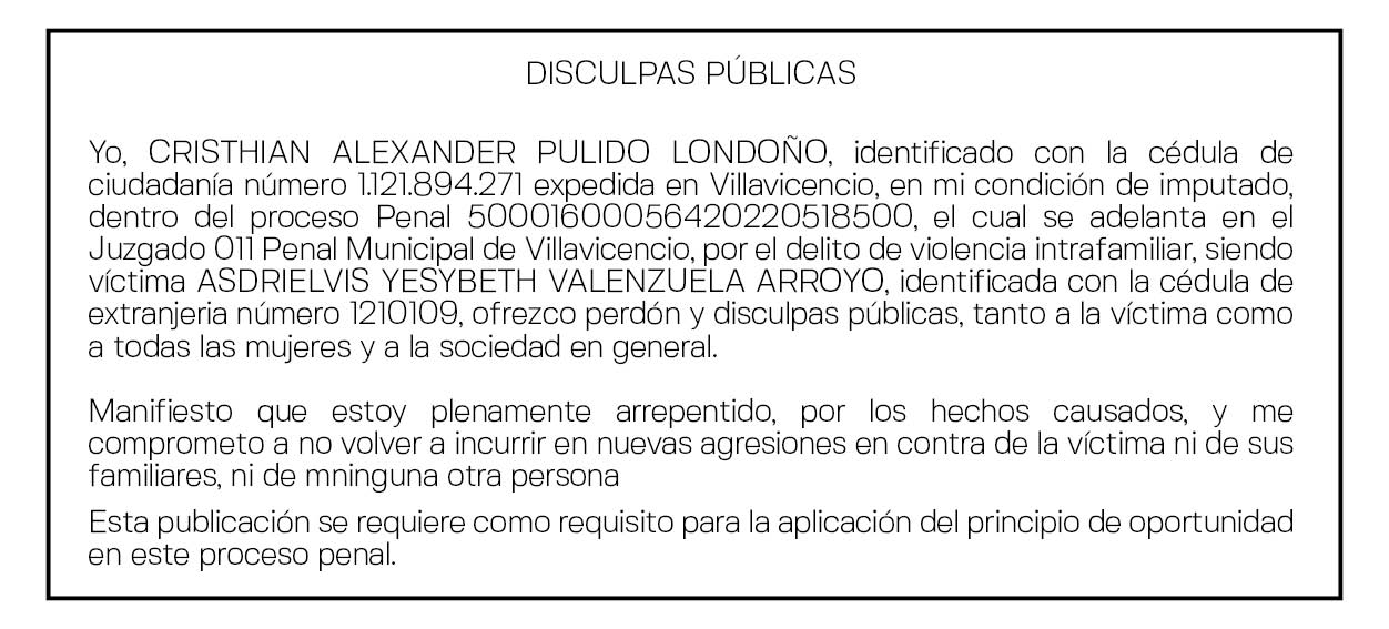 CRISTHIAN ALEXANDER PULIDO LONDOÑO - 50001600056420220518500 1