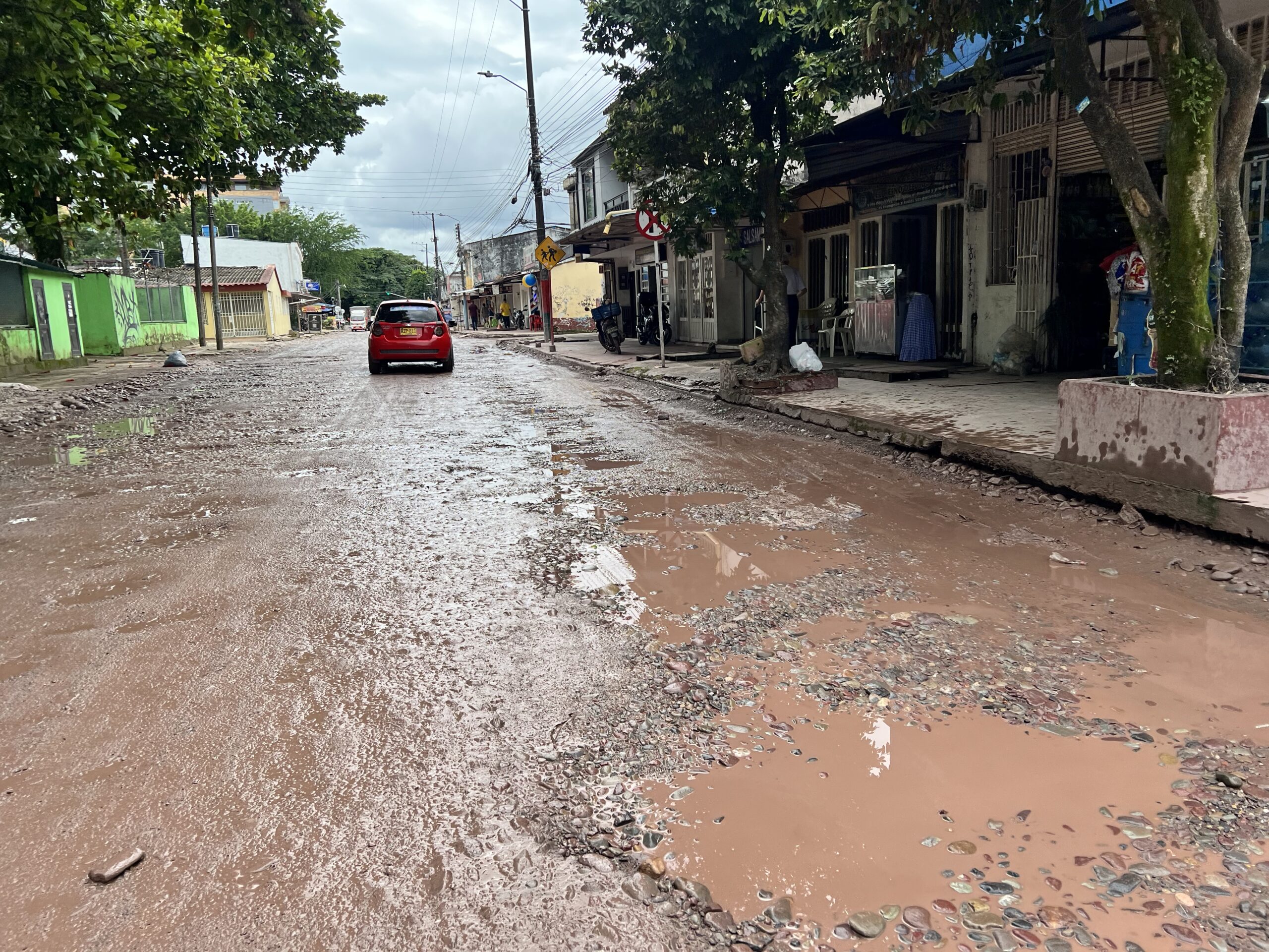 Villavicencio: La obra que tiene en números rojos al comercio de La Esperanza