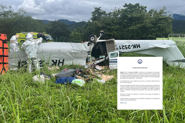 Esto es lo que se sabe del accidente de la avioneta que cubría la ruta Villavicencio-La Macarena