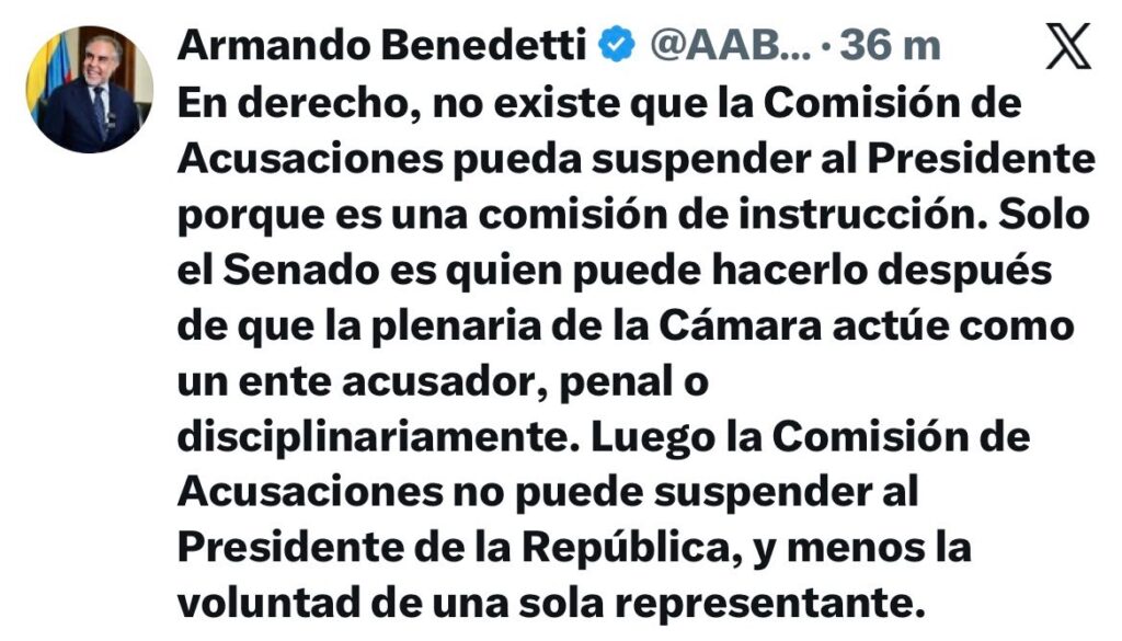 ¿Puede Petro ser suspendido de su cargo? Esto es lo que se sabe 2 ¿Puede Petro ser suspendido de su cargo? Esto es lo que se sabe 2