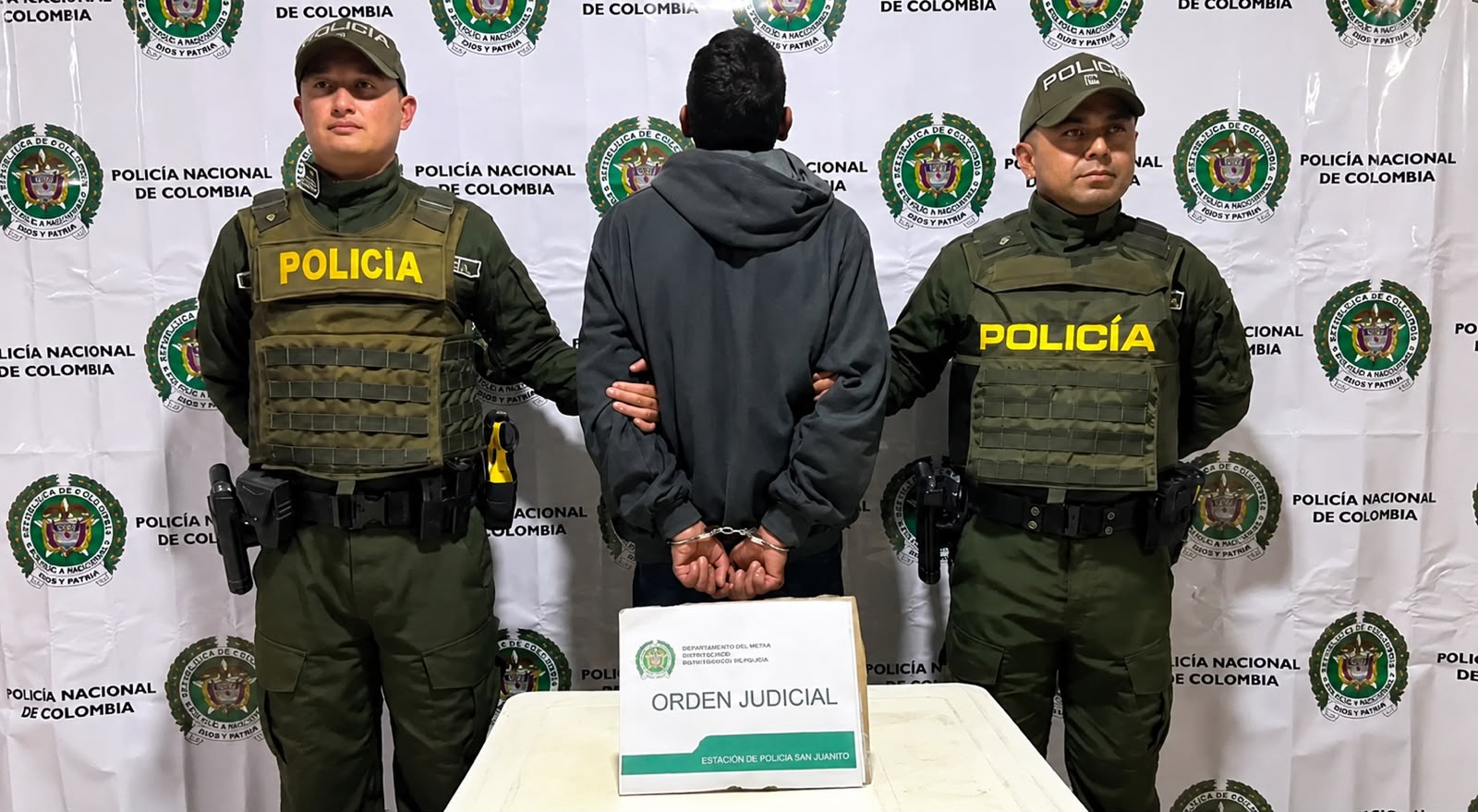 Capturan en San Juanito, Meta, a alias 'Pixeles', vinculado al asesinato de un policía en Villavicencio 1