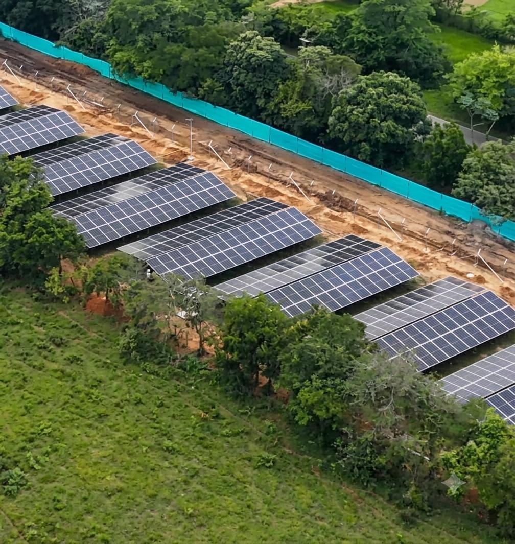 Entra en operación granja solar en Vista Hermosa, Meta