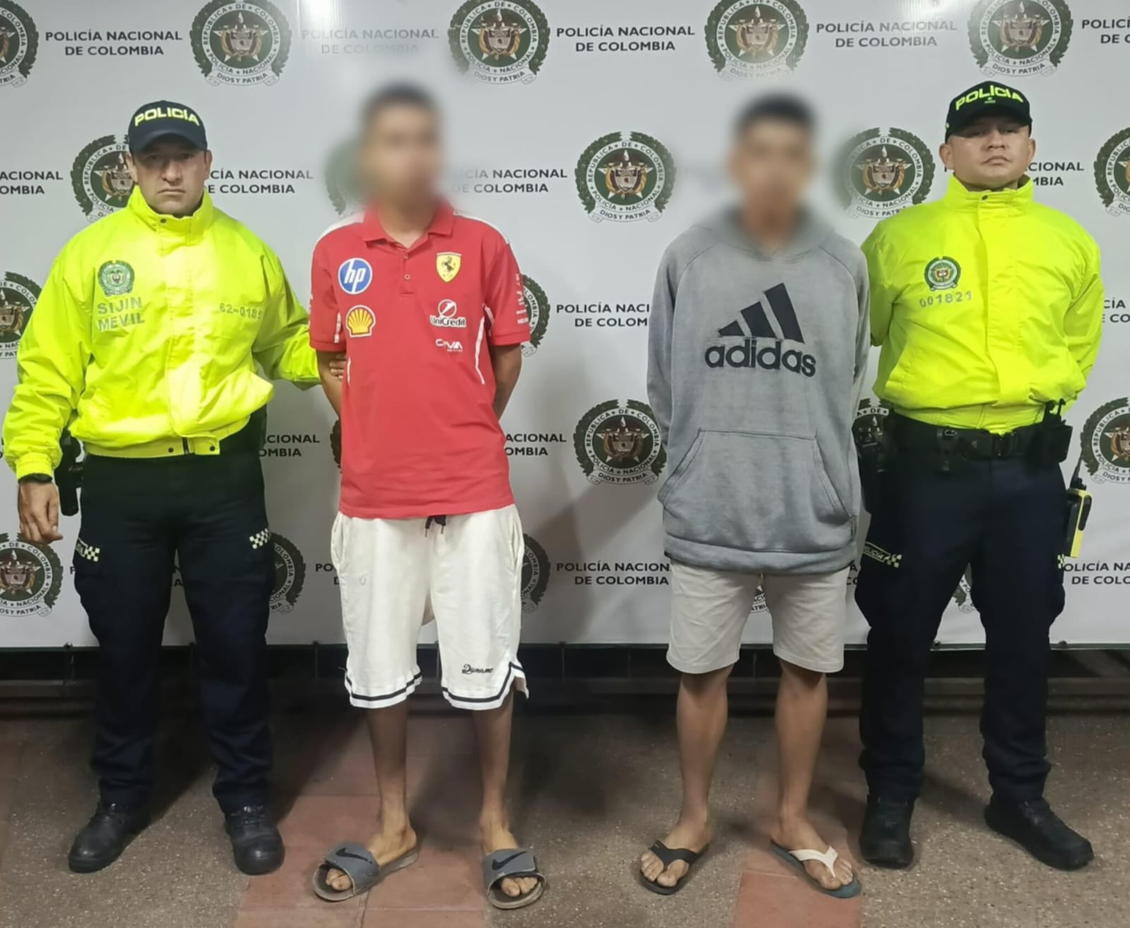 Capturados dos presuntos implicados en el homicidio de motociclista en La Nohora 1