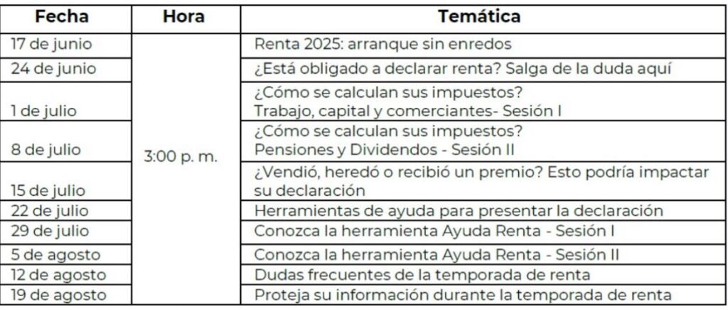 Conozca el calendario para declaración de renta en 2026 3
