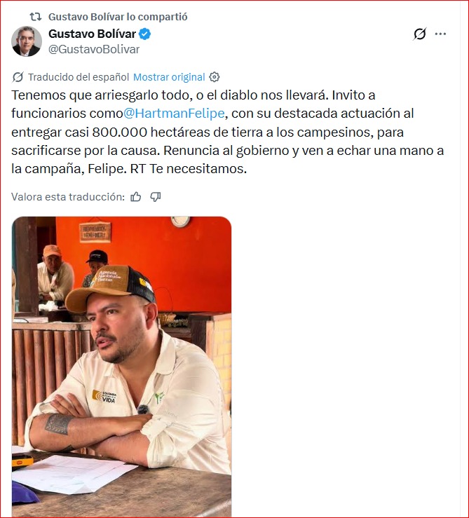 La verdad tras los rumores sobre la salida de Felipe Harman de la ANT 2