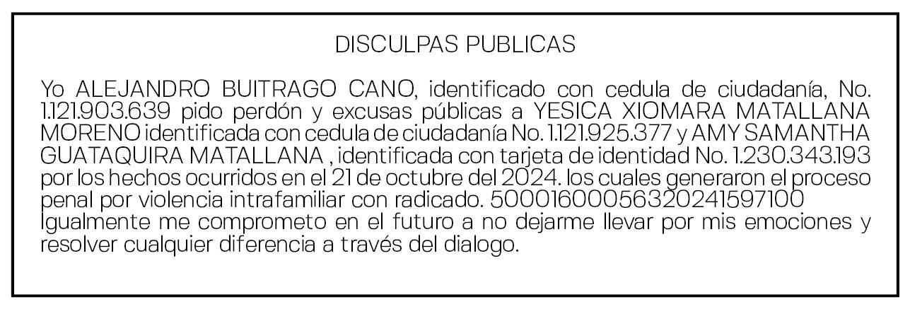 ALEJANDRO BUITRAGO CANO - 50001600056320241597100 1