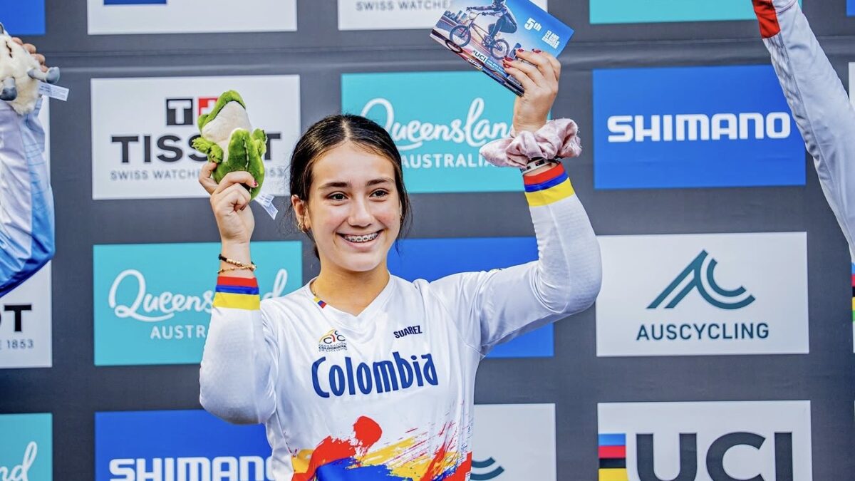 La llanera Amy Saldaña entre las cinco mejores del planeta en el Mundial de BMX Racing 1