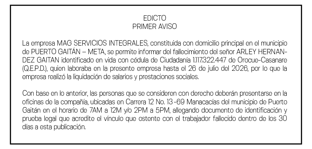MAG SERVICIOS INTEGRALES - ARLEY HERNANDEZ GAITAN 1