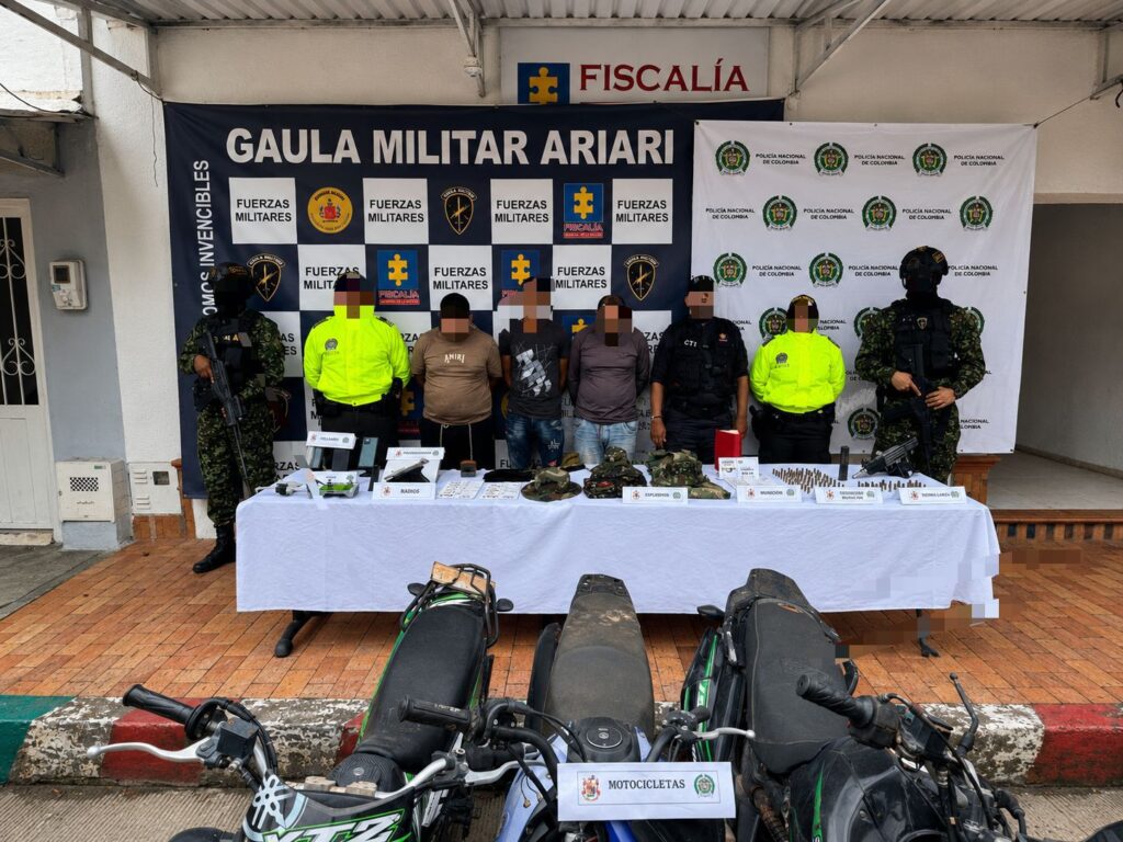 Desarticulan parte del Frente ‘Iván Merchán’ señalado de extorsionar al gremio palmero