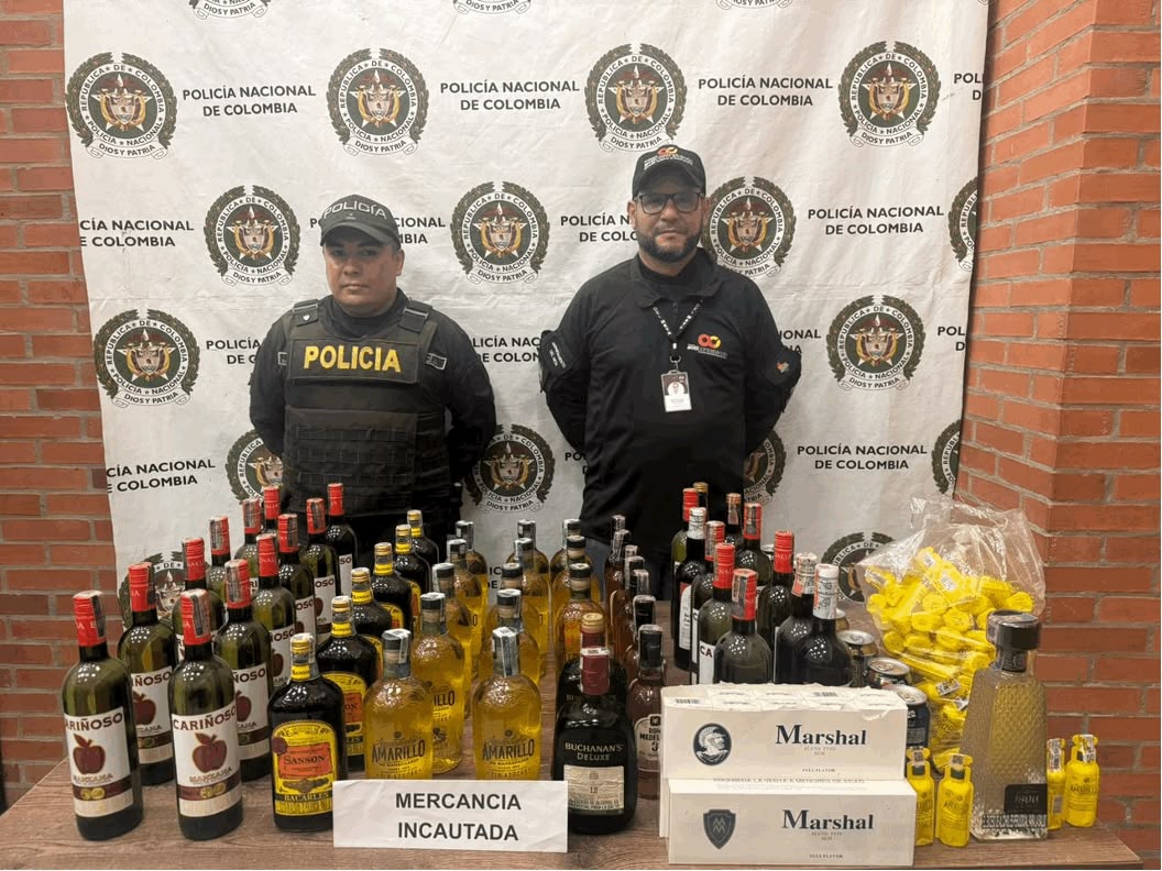 ¡Pilas con lo que toma! Incautan licor y cigarrillos de contrabando en Puerto Gaitán