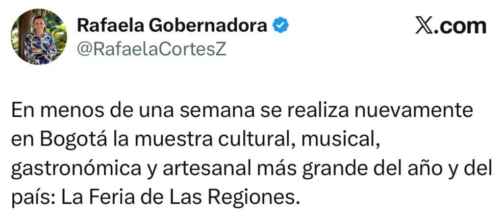 ¿Usted qué opina? Rafaela Cortés propone al Meta como sede del Gobierno Nacional 3