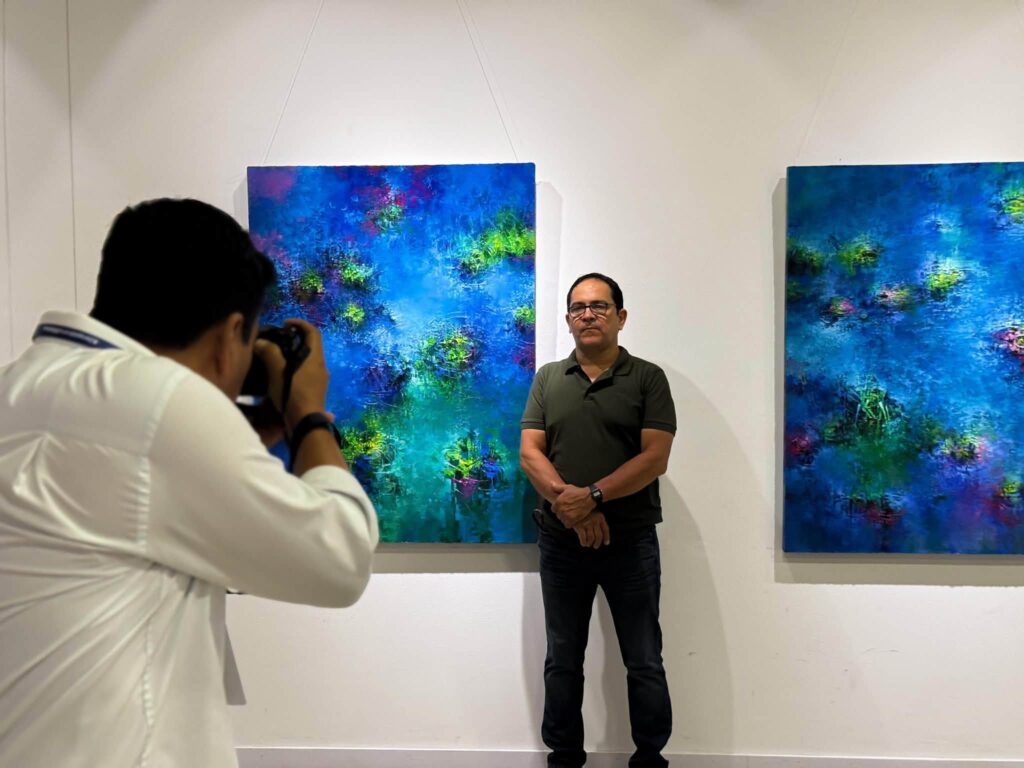 Luis Miguel Ortiz expone ‘Jardín’, una mirada artística a la naturaleza en Villavicencio 2