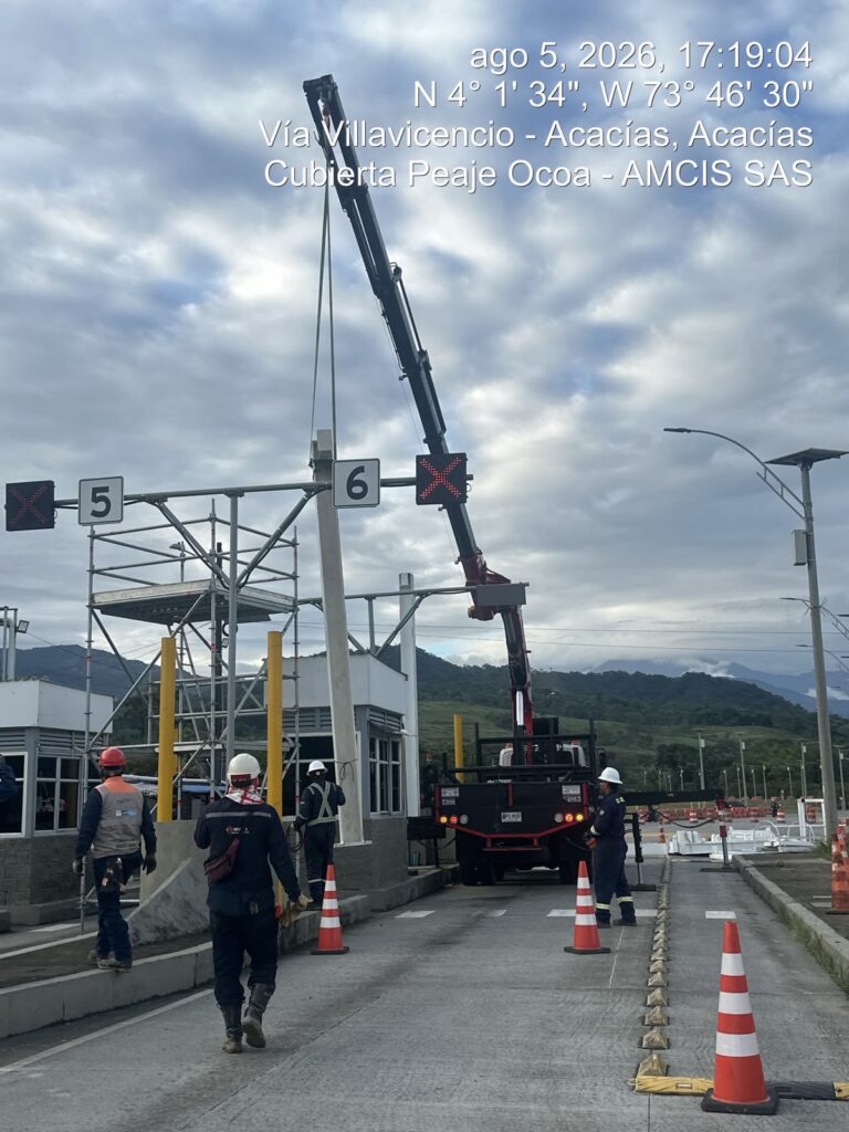 Obras en el peaje Ocoa: Así funcionará el paso vehicular hasta el 10 de agosto 2