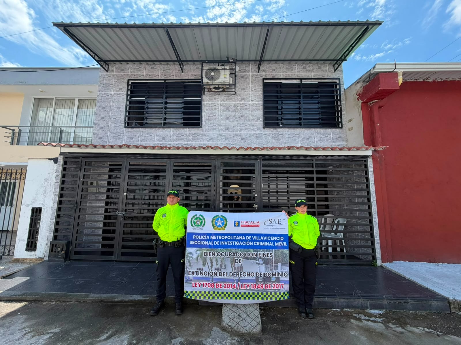 Extinción de dominio golpea bienes de presunta estructura criminal 'Dinastía' en Villavicencio 1