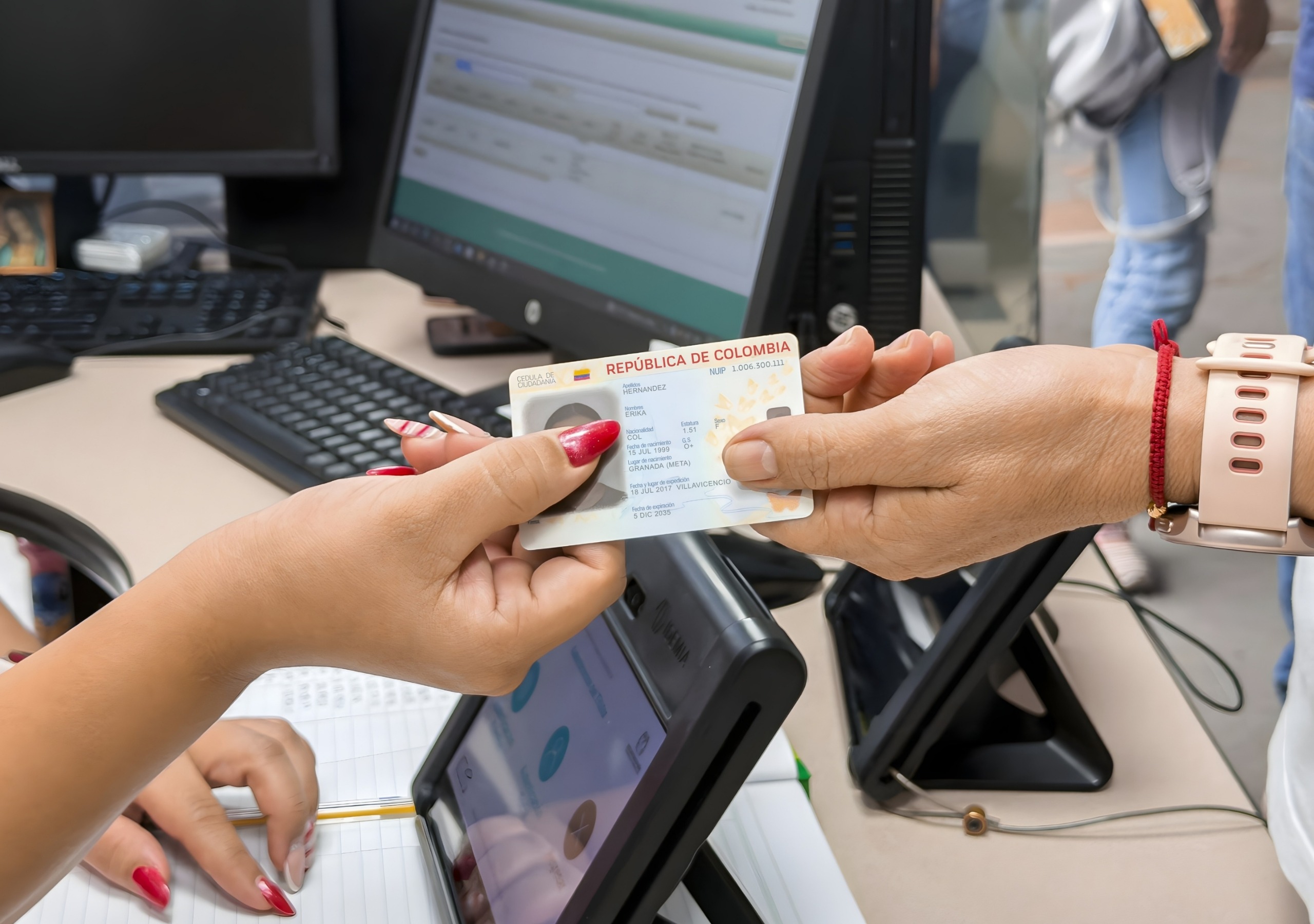 Más de 12.000 documentos de identidad están pendientes de ser reclamados en el Meta