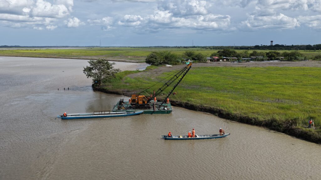 Habilitan a dos carriles la vía Puerto López – Puerto Gaitán tras obras en el río Metica 2 Habilitan a dos carriles la vía Puerto López – Puerto Gaitán tras obras en el río Metica 2