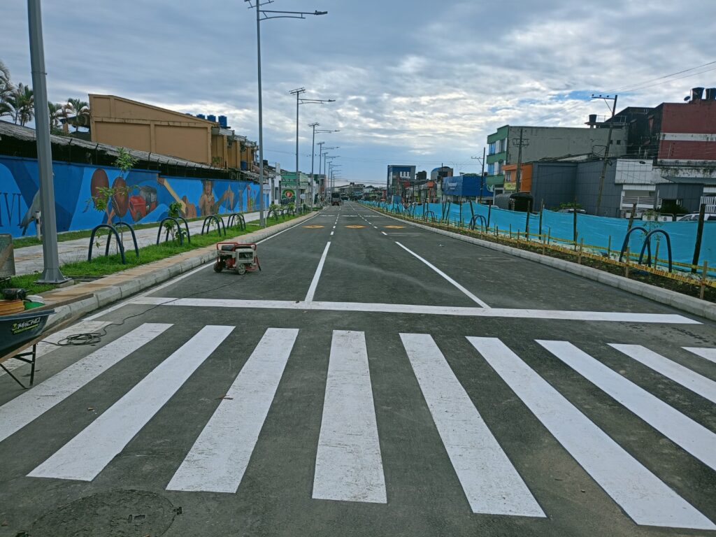 Tras meses de obras, la primera fase de la avenida Catama será entregada este lunes 2 Tras meses de obras, la primera fase de la avenida Catama será entregada este lunes 2