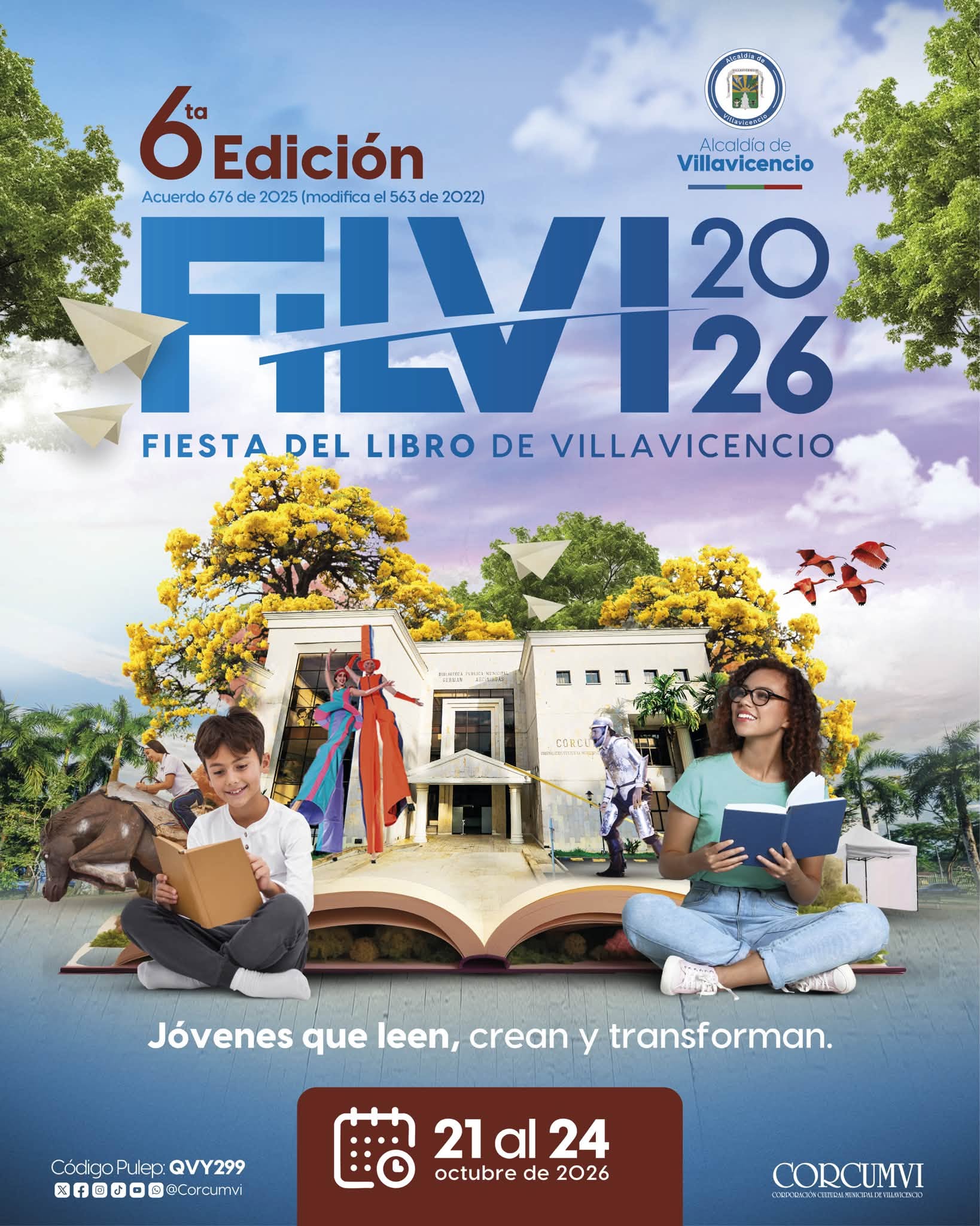 FILVI 2026, Villavicencio se prepara para cuatro días de literatura y cultura 1