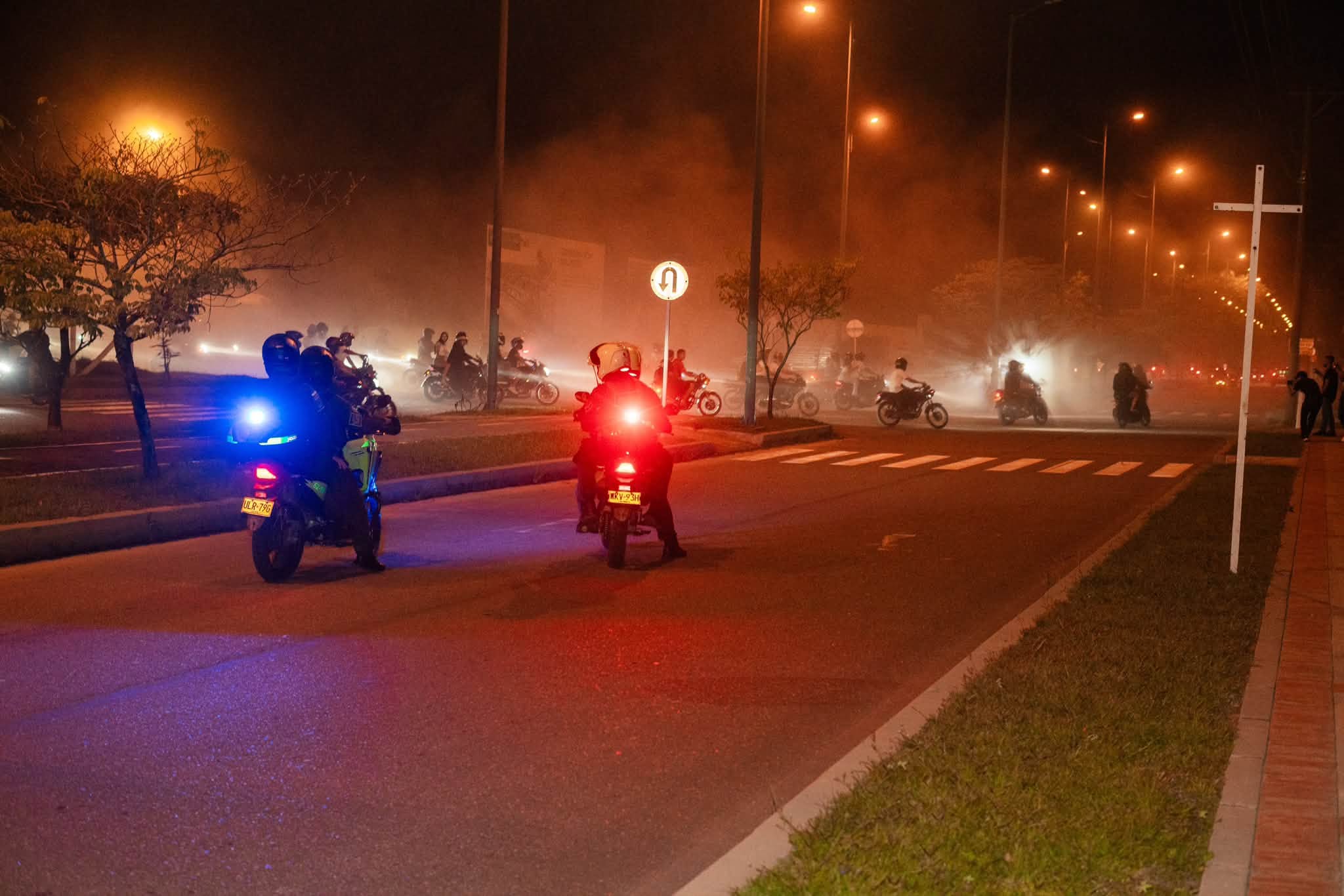 Inmovilizan más de 24 motos durante operativo contra piques ilegales en Villavicencio 1