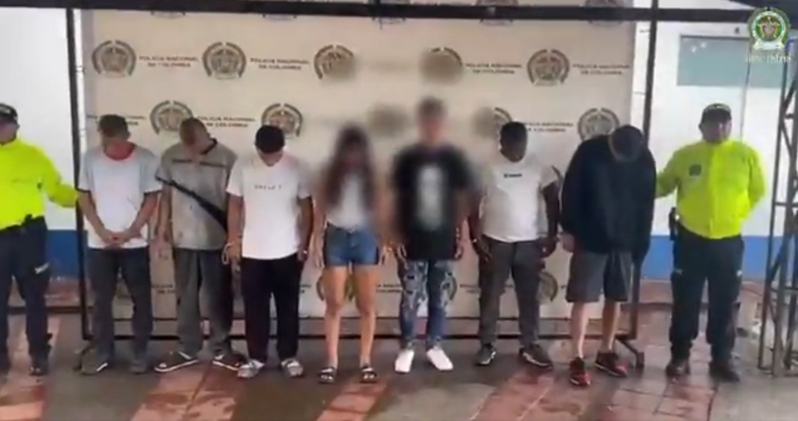 Capturan a siete integrantes de la banda Los Riders por hurto en Villavicencio