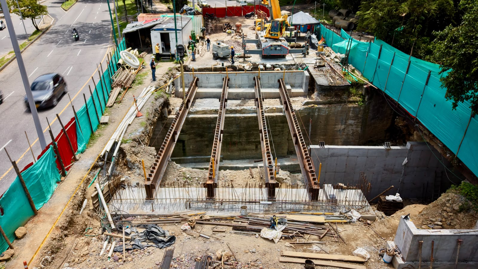 Así avanza el puente de la avenida 40: ¿cuándo estará listo?