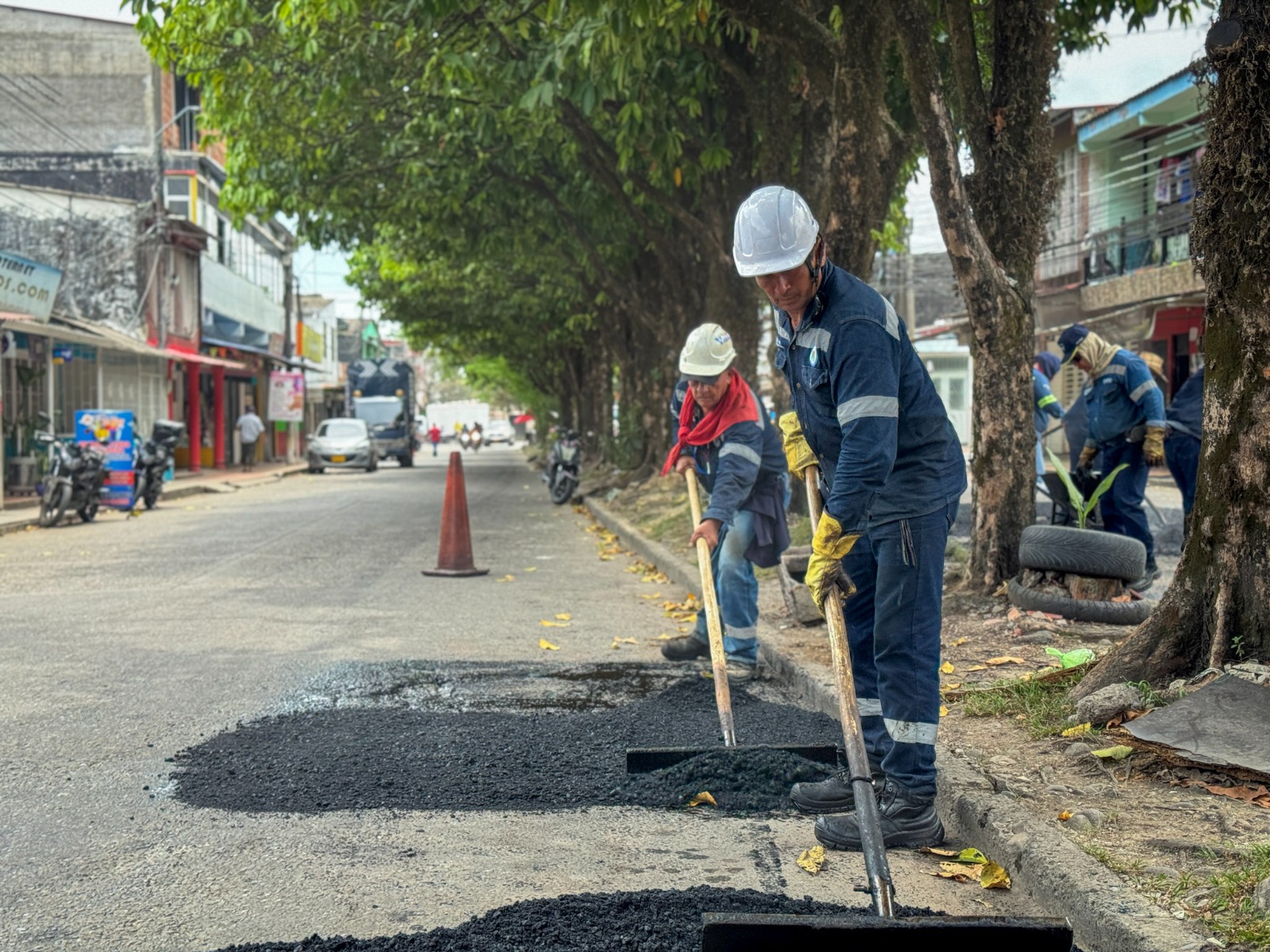 Villavicencio reparchó 10,7 kilómetros de vías en septiembre: estos son los sectores intervenidos 1